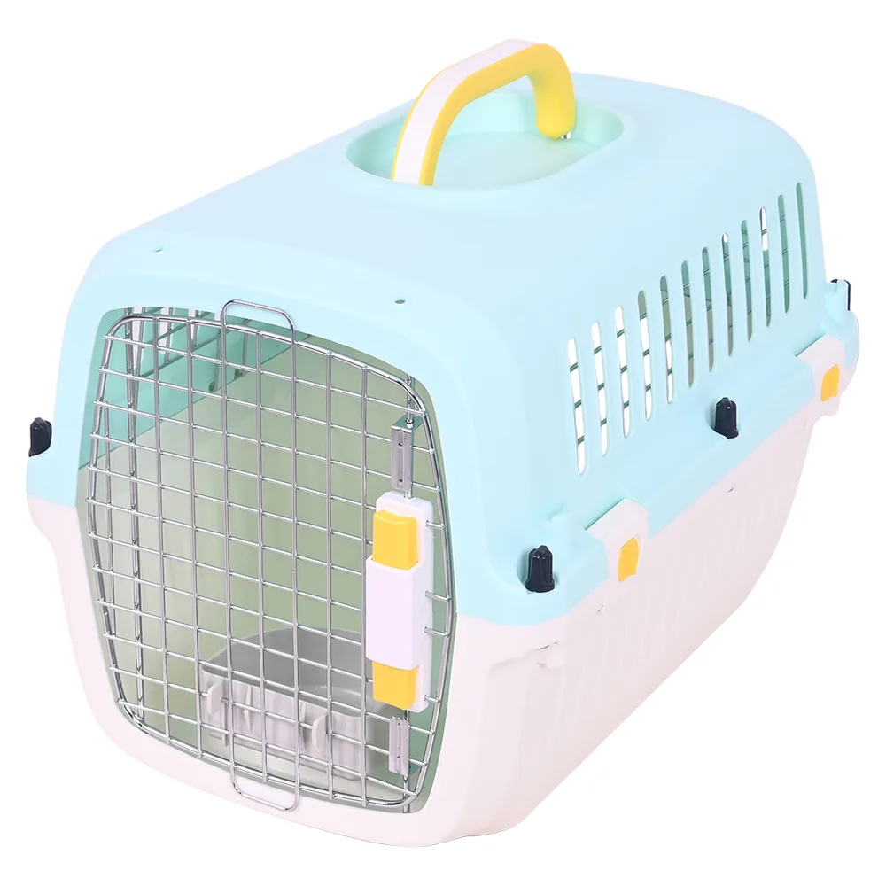 Переноска Transport 52 × 35 × 34 см для кошек и собак, голубая — PetChoice HC040-L50B