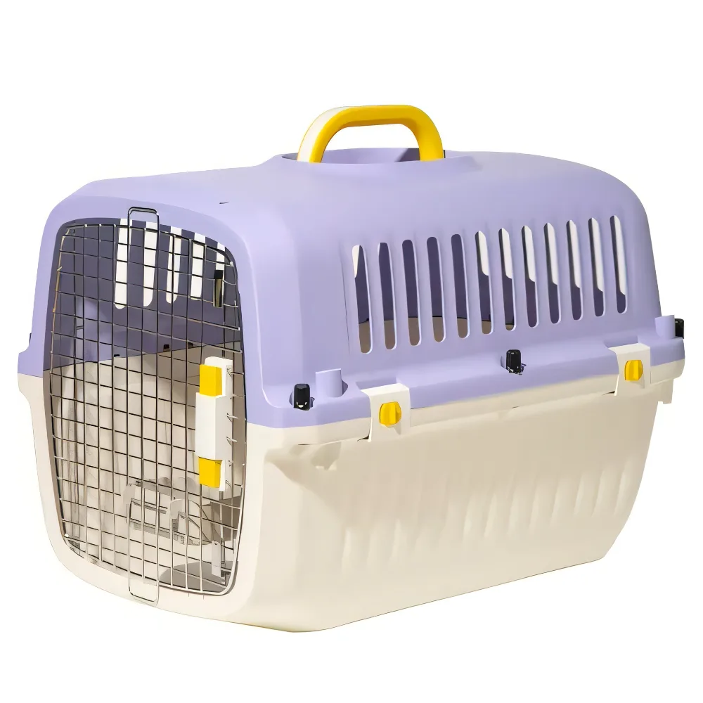Переноска Transport 52 × 35 × 34 см для кошек и собак, фиолетовая — PetChoice HC040-L50Pr