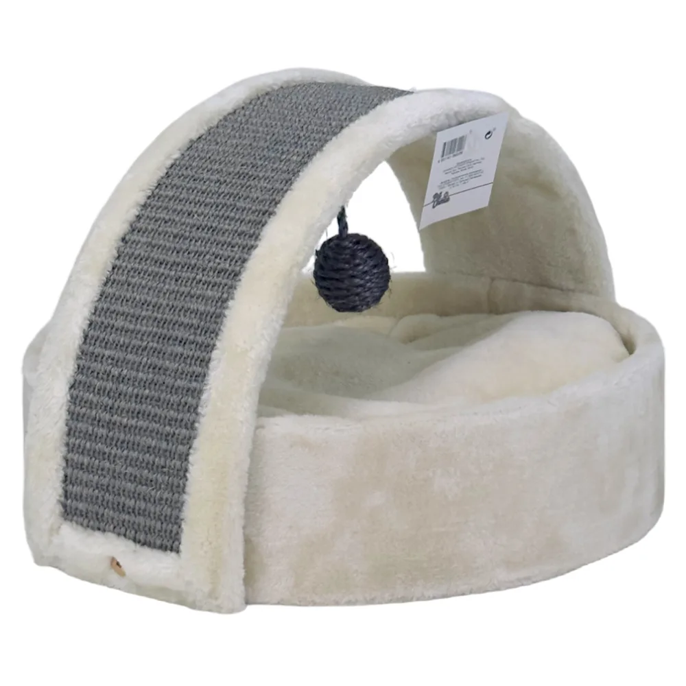 Когтеточка-лежак 40 × 42 × 30 см, кремовый — PetChoice PS687-Cream