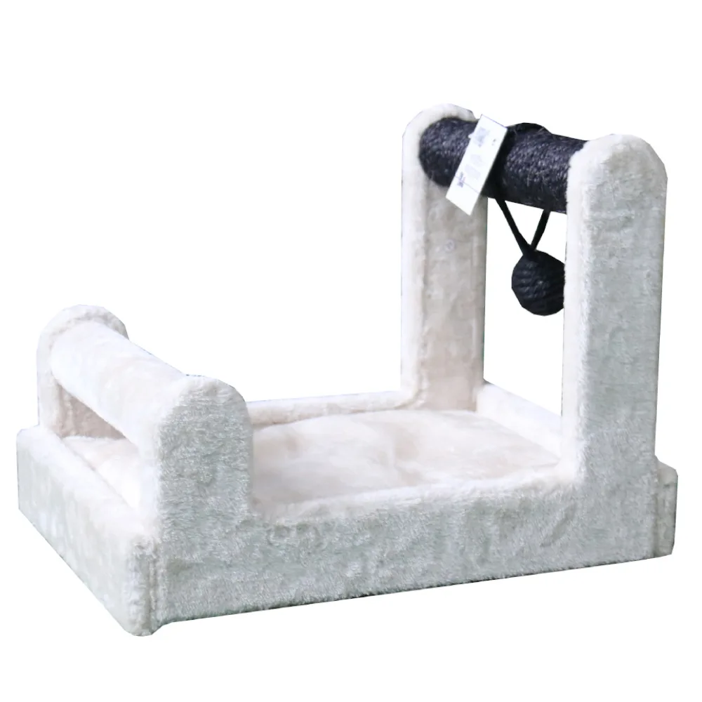 Когтеточка-лежак 40 × 30 × 30 см, кремовый — PetChoice PS689