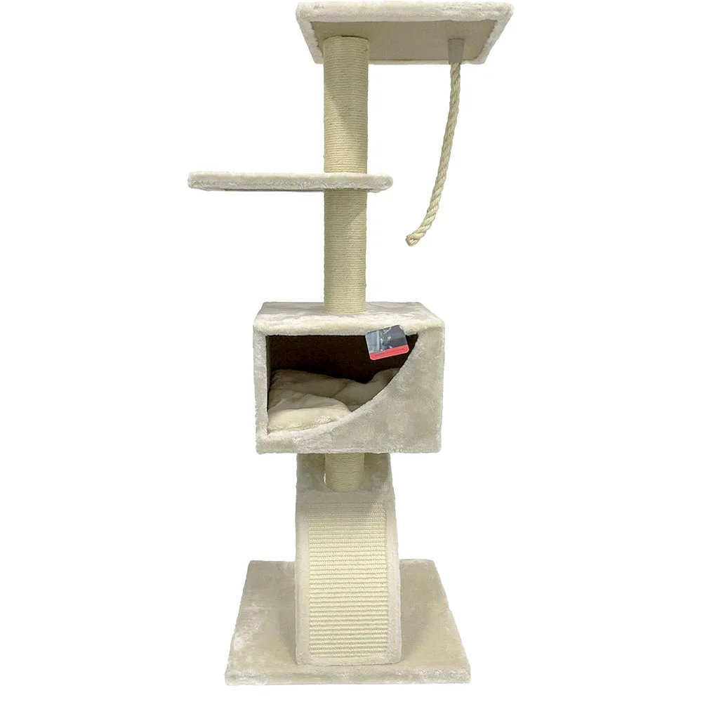 Когтеточка-комплекс 50 × 50 × 126 см, кремовый — PetChoice PS803