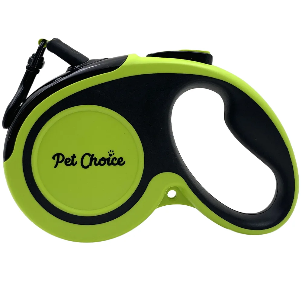 Поводок-рулетка со светоотражающей лентой 5 м для собак до 20 кг — PetChoice UB05S